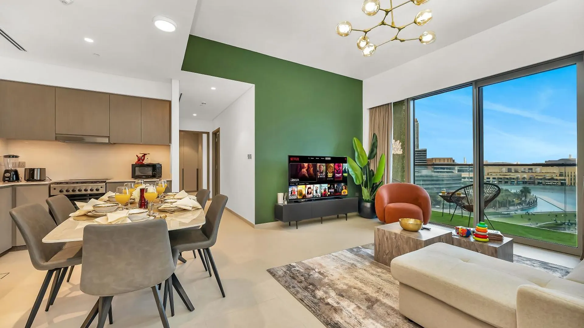 Direct Burj Khalifa & Fountain Views Lux 2Br Apartment Dubai 0*,  United Arab Emirates