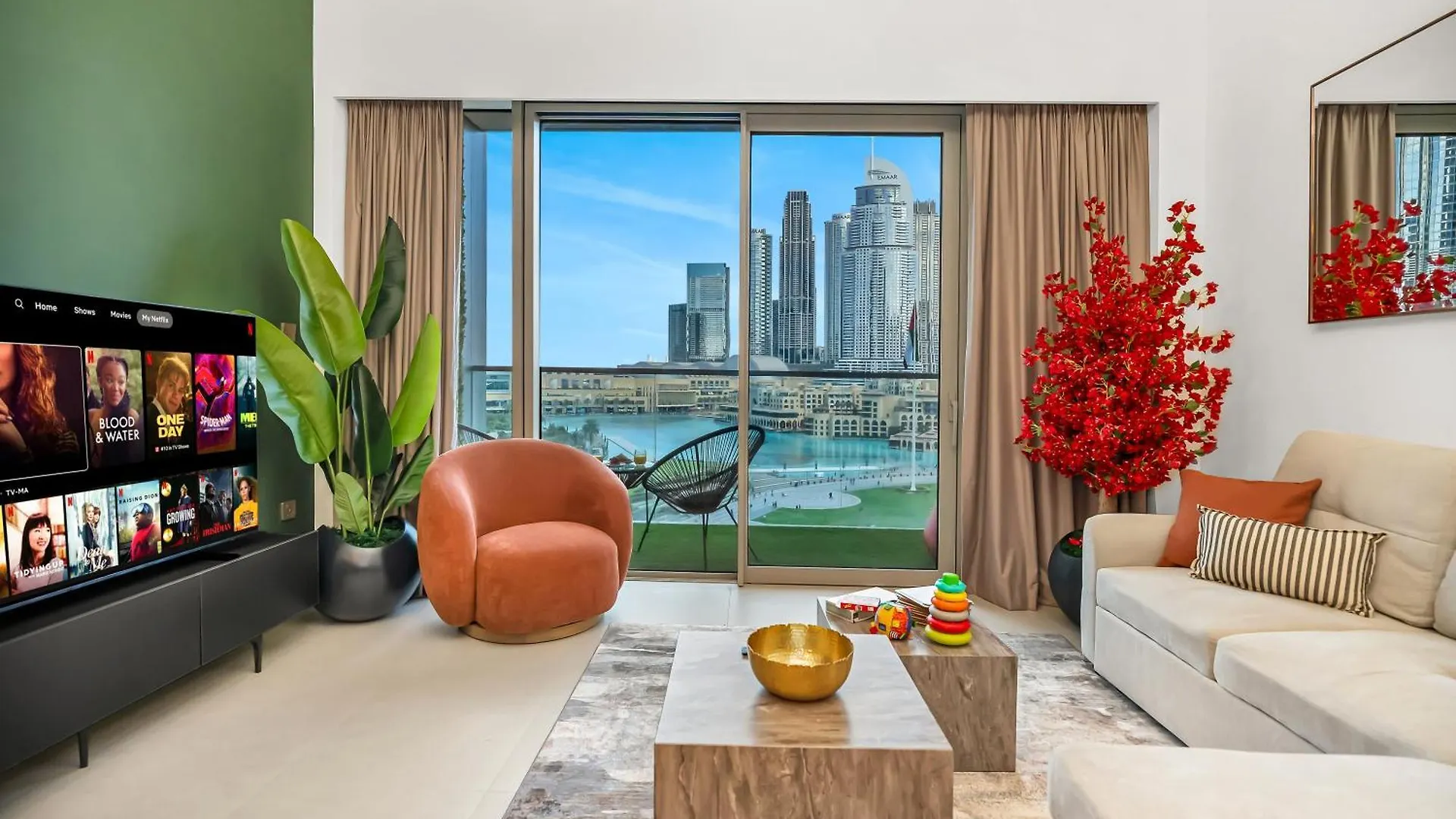 Direct Burj Khalifa & Fountain Views Lux 2Br Apartment Dubai
