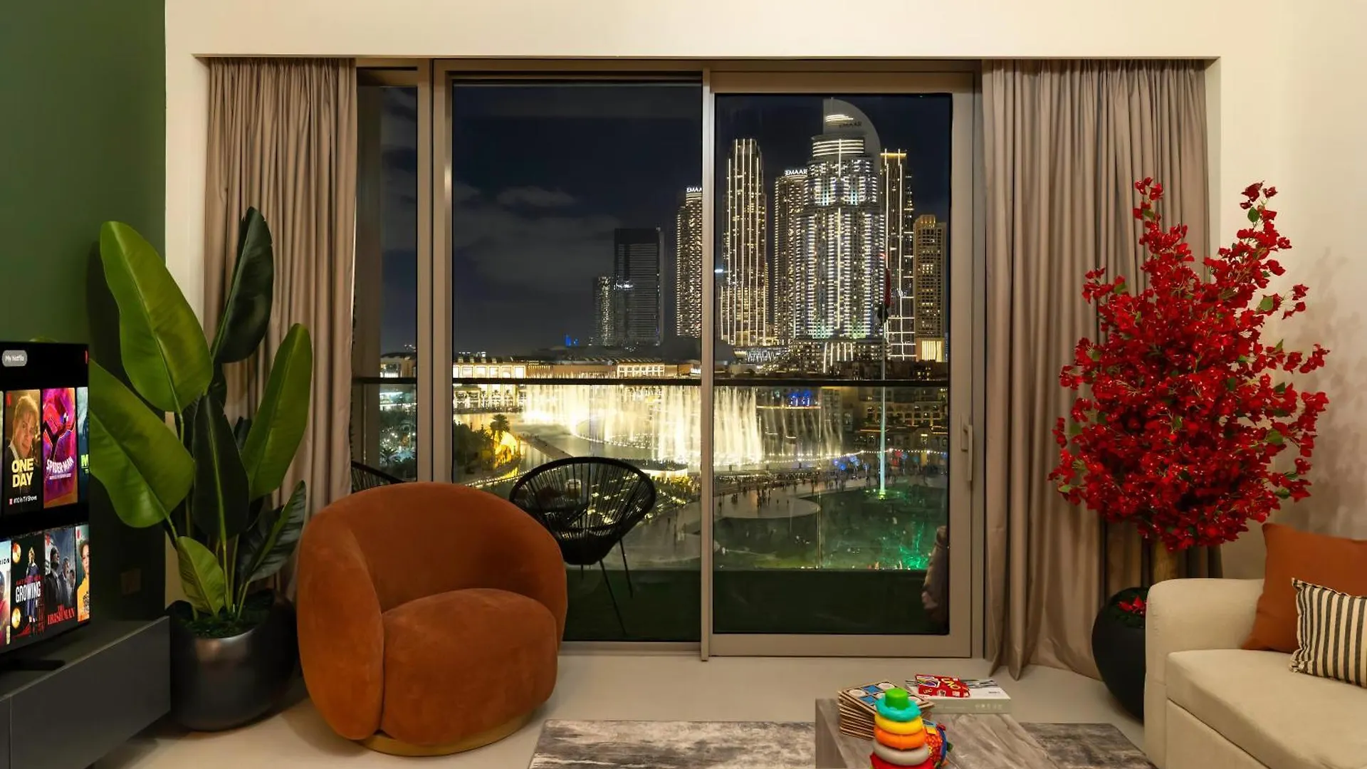 Direct Burj Khalifa & Fountain Views Lux 2Br Apartment Dubai