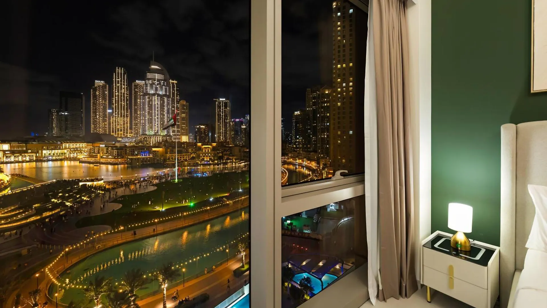 Direct Burj Khalifa & Fountain Views Lux 2Br Apartment Dubai