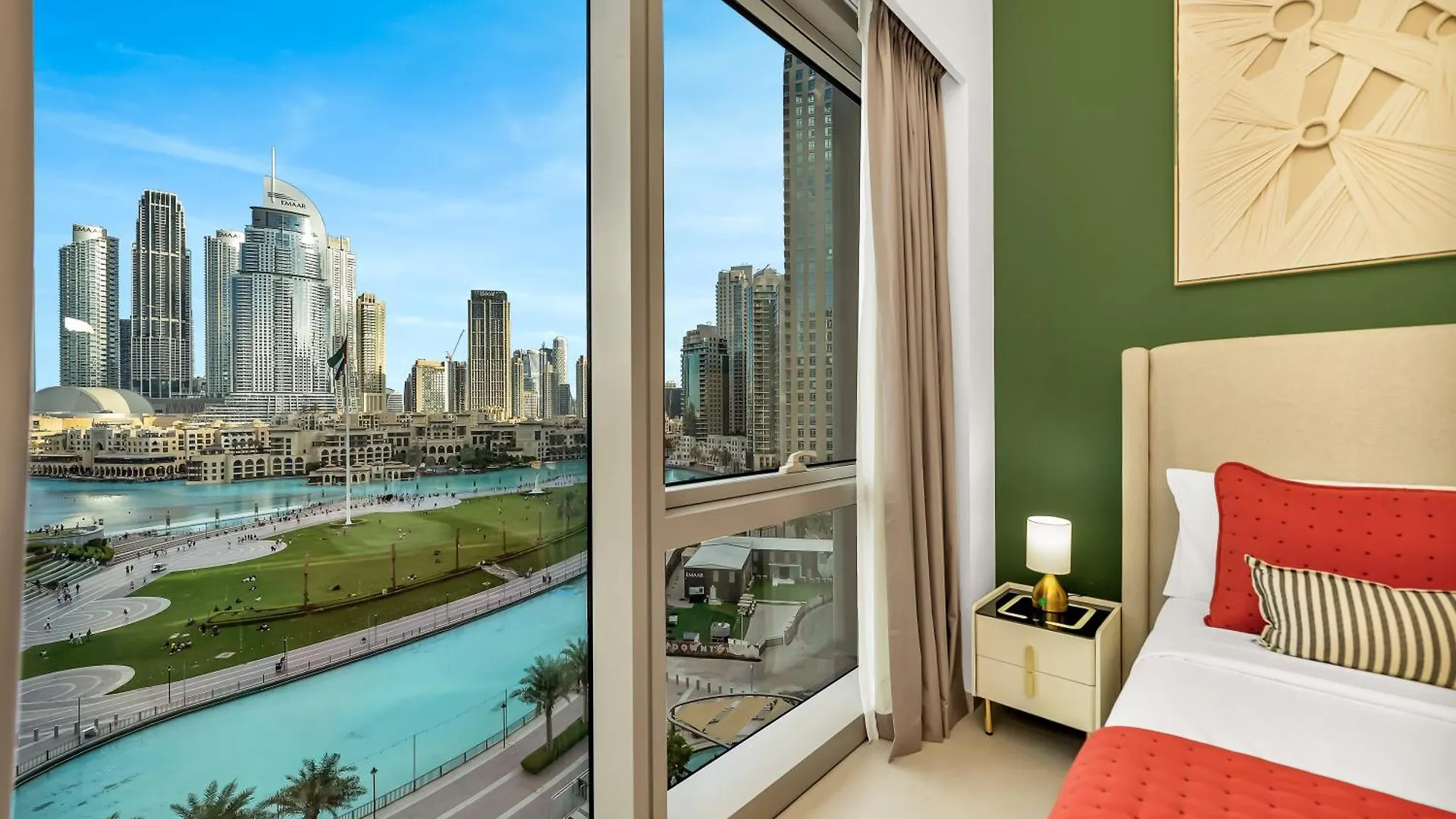 Direct Burj Khalifa & Fountain Views Lux 2Br Apartment Dubai